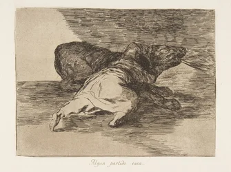 Plate 40 from The Disasters of War: He ge...