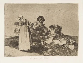 Plate 55 from The Disasters of War: The