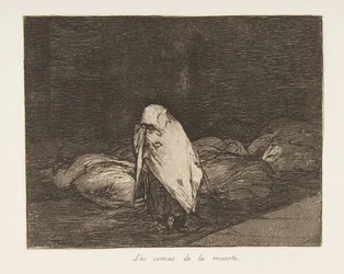 Plate 62 from The Disasters of War: The Famine