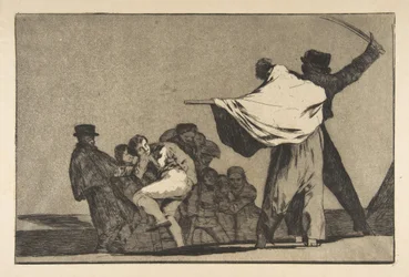 Plate A from the Disparates: Well-Known Folly