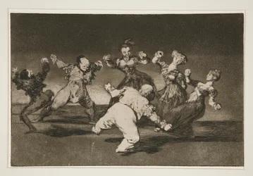 If Marion Will Dance, then She Has To Take the Consequences (pl. 12 from the series Los proverbios)