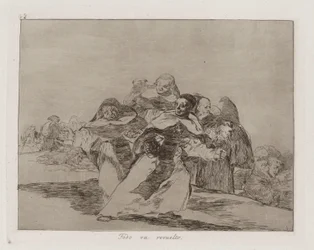 Everything is Topsy-turvy, Plate 42 from The Disasters of War