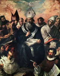 St. Basil Dictating his Doctrine