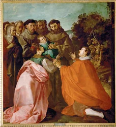 The Child Bonaventura Healed by Saint Francis