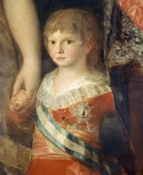 The Family of Charles IV of Spain. 1800/01. (Detail)