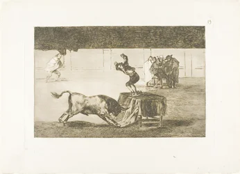 Another Madness of His in the Same Ring, plate 19 from The Art of Bullfighting