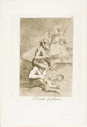 Devout Profession, Plate 70 from Los Caprichos