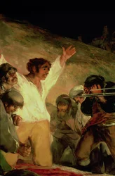 Execution of the Defenders of Madrid, 3rd May 1808 (detail)
