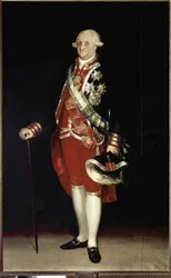 Full-Length Portrait of Charles IV, King of Spain