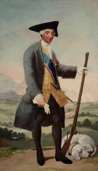 King Charles III (1716-88) as a Huntsman