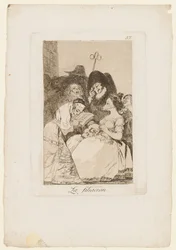 La Filiacion, plate from 
