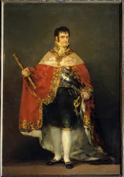 Portrait of King Ferdinand VII (1784-1833) in Royal Costume