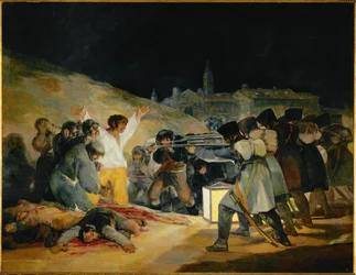 The Third of May: The Execution of Spanish Insurgents by Napoleonic Troops Under General Murat