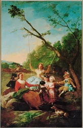 The Swing, Cartoon for a Tapestry