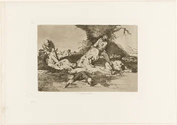 They Make Use of Them, plate 16 from The Disasters of War