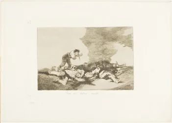 This is What You Were Born For, Plate Twelve from The Disasters of War
