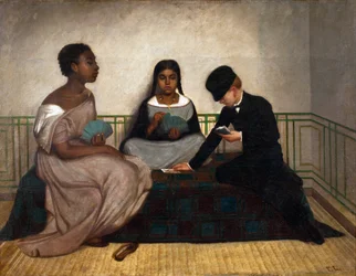 The Three Races or Equality before the Law by Francisco Laso, Museo de Arte de Lima