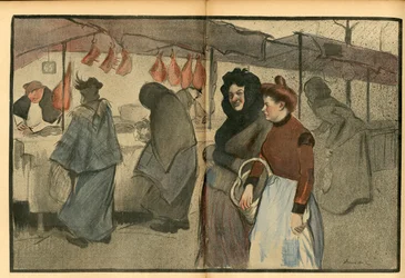 The Butter Plate, number 47, Satirical in Colours