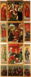 Altarpiece of Saints Anne and Michael the Archangel (Left Panel)