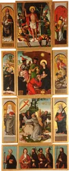 Altarpiece of Saints Anne and Michael the Archangel Right panel