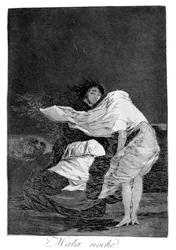 A Bad Night, 1799