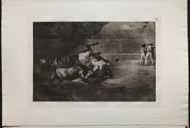 Bullfights: A Horse Thrown by the Bull