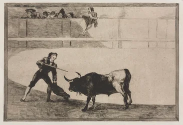 Bullfights: Pedro Romeo Killing the Halted Bull