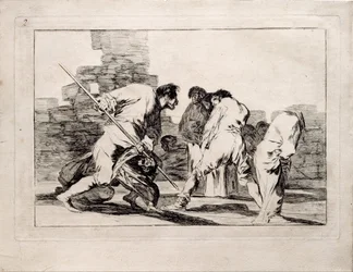 Cruel Folly from the Series Los Disparates Follies, 1815-1819