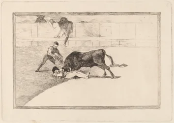 The Unlucky Death of Pepe Illo in the Ring at Madrid