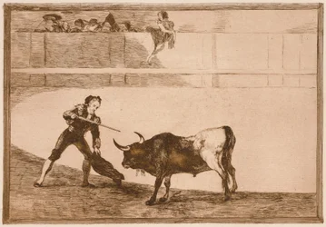 Pedro Romero Killing the Halted Bull, from the series Tauromaquia