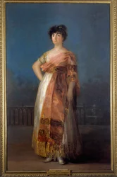 Portrait of the Actress Maria del Rosario Fernandez (La Tirana)