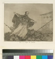 May the Cord Break, Plate 77 from The Disasters of War