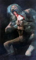 Saturn Devouring One of His Children, 1821-1823