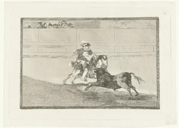 Bullfighter in an Arena