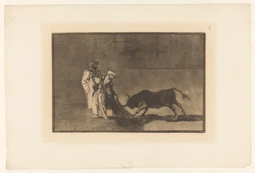 Bullfighters in an Arena (Bullfighting)