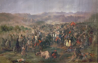 Battle of Las Navas de Tolosa in which the Kings of Castile Defeat the Almohads in 1212