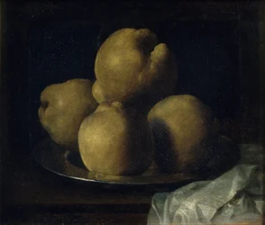 Still Life with Dish of Quince