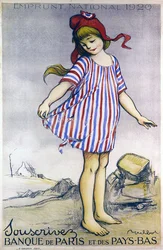 Poster Advertising the National Loan 1920, Banque de Paris et des Pays-Bas