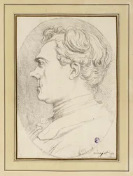 Caricature Portrait of the Painter Ménageot, Rome 1772