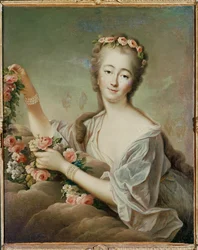 Madame Du Barry, Mistress of Louis XV as the Goddess Flora