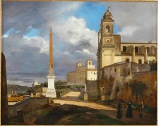 The Trinity of the Mountains and the Villa Medici in Rome