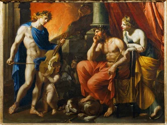 Orpheus Before Pluto and Proserpina