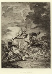 Neptune and Amymone (engraving)