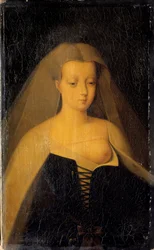 Portrait of Agnes Sorel (1422-1450), Favorite of King Charles VII (1833)