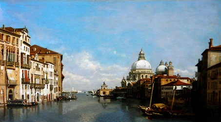 A View of the Grand Canal from the Academica Bridge