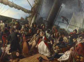 Seasickness on an English Corvette