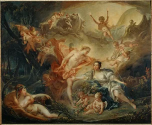 Apollo Revealing His Divinity to the Shepherdess Issa
