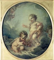 Christ and John the Baptist as Children