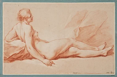 Reclining Female Model