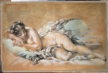 Sleeping Young Woman